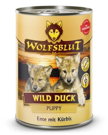 Wolfsblut Wild Duck Puppy Dåsemad  395 Gr