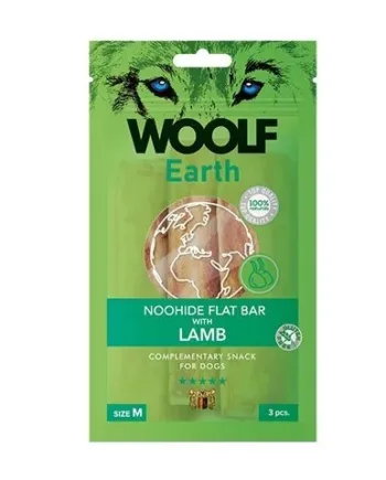 Woolf Earth Noohide Sticks    Stk Medium  Lamb
