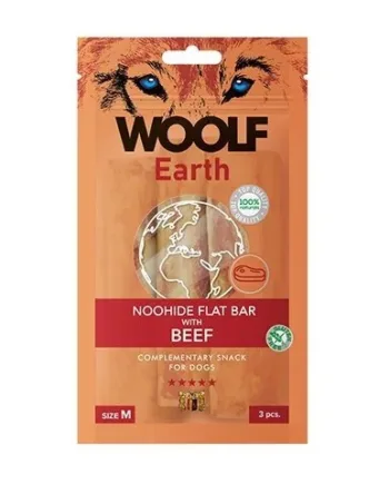 Woolf Noohide Sticks   Stk Medium  Beef