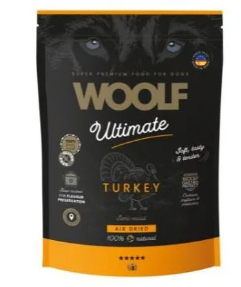 Woolf Ultimate Turkey Semi-moist Hundefoder    Kg