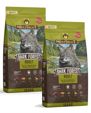 12   Kg  Wolfsblut Dark Forest Adult Storkøb Rabat