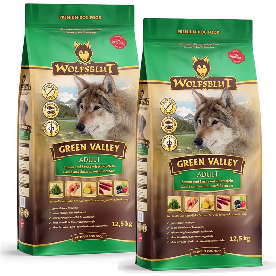 12 Kg Wolfsblut Green Valley Adult Storkøb Rabat