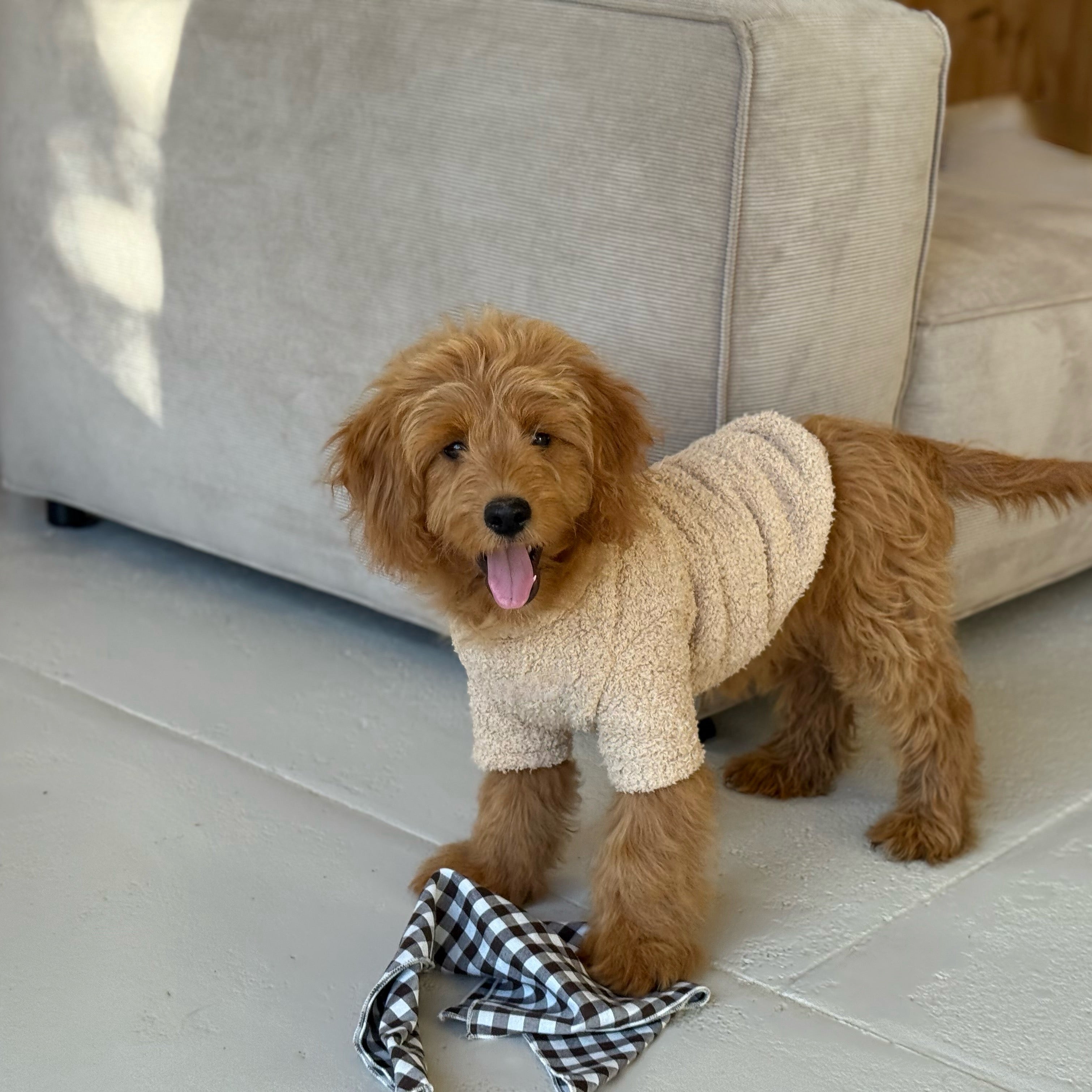 Lun Plysfleece Trøje Small 20 Cm