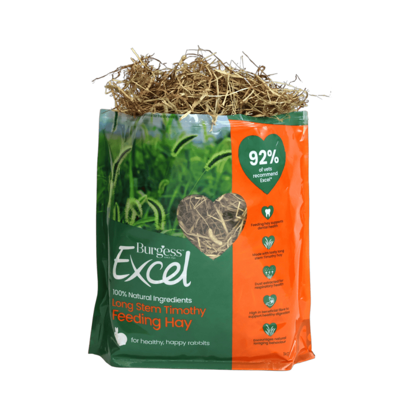 Burgess Long Stem Feeding Hay  1kg