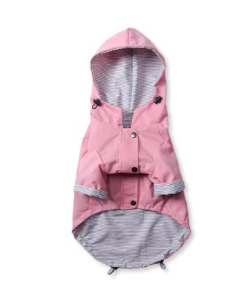 Den Lyserøde Vind   Regnjakke Small