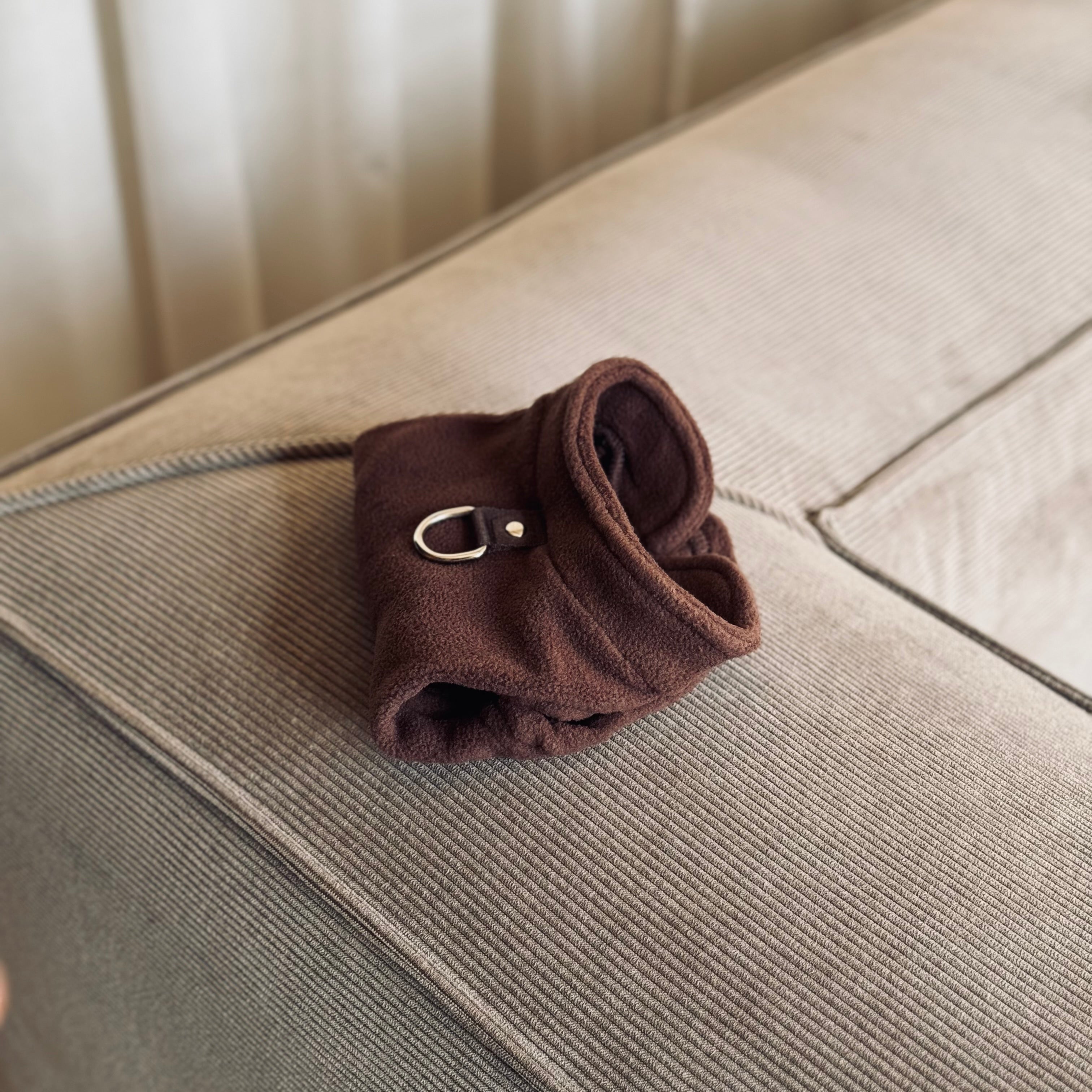 Hunde Fleecetrøje Brun Small   Brun