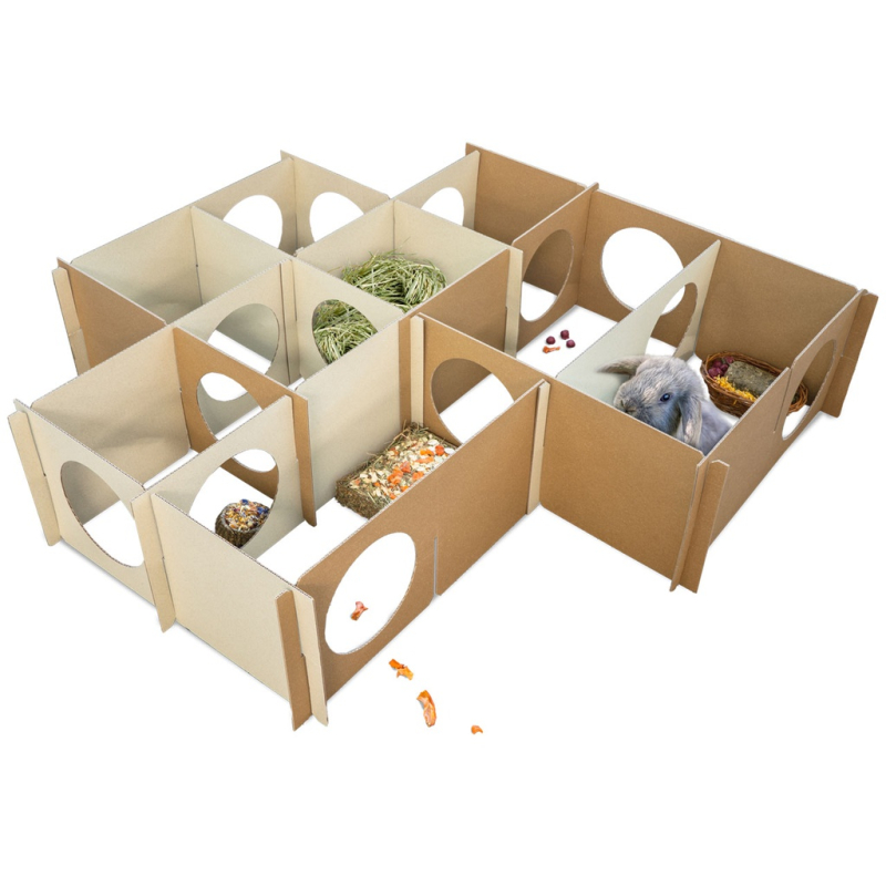 Jr Farm Græslabyrint  Sjov Og Naturlig Aktivering Til Gnavere