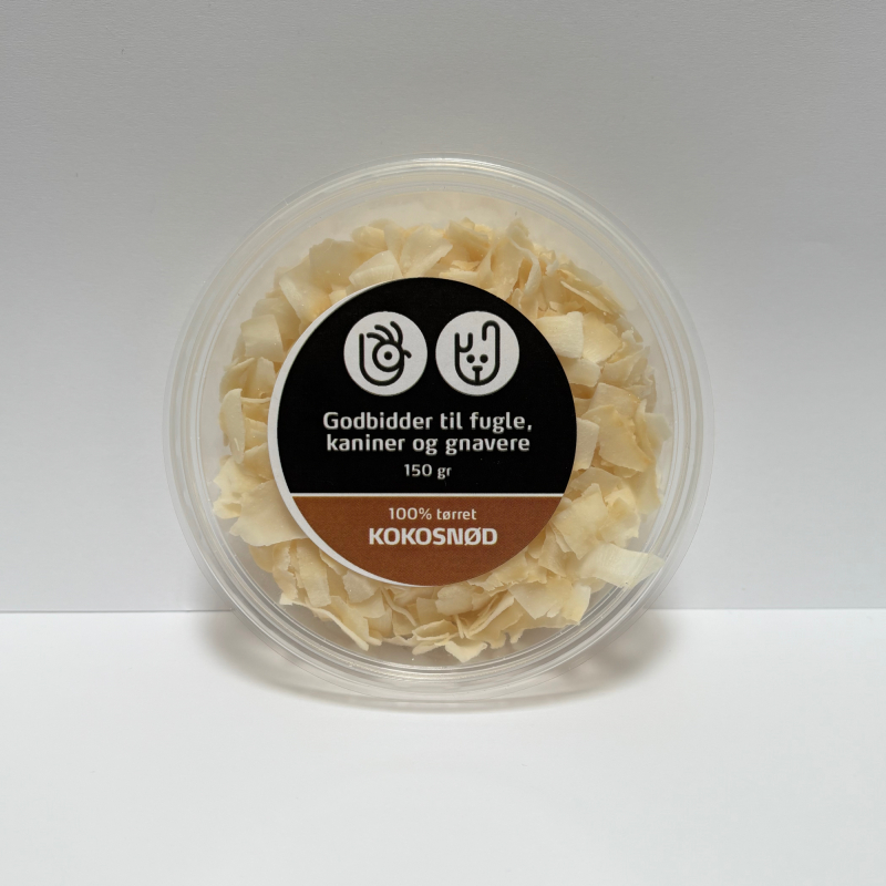100  Tørret Kokosnød  Snack Til Gnavere