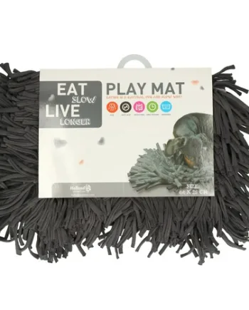 Eat Slow Live Longer Playmat  Snusemåtte Til Langsom Spisning