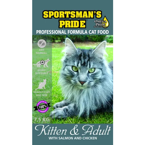 Sportsman Pride Professional Kattefoder Til Katte Og Killinger Kg