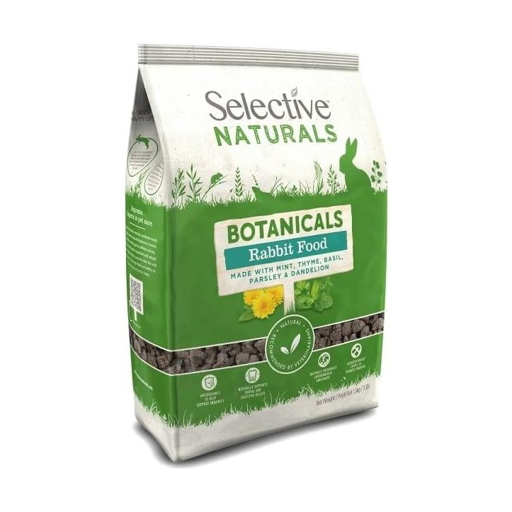 Kaninfoder Med Urter Selective Botanicals Kg