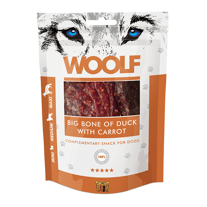 Woolf Big Bone Of Duck With Carrot