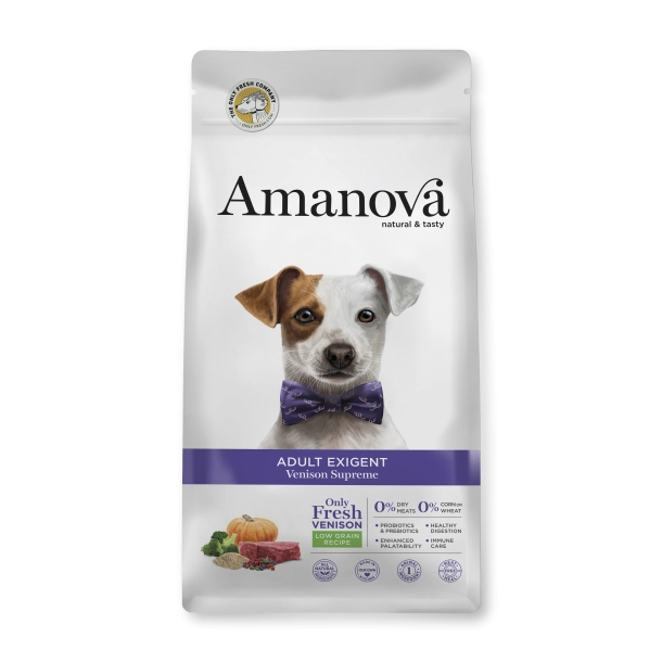 Amanova Hjort Hundefoder Til Kræsne Hunde 10 Kg