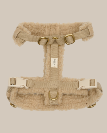 Beige   Blød   Justerbar Hundesele  Teddy  Xs