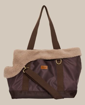 Cali   Sporty Hundetaske Med Blødt Inderfor   Teddy Fleece