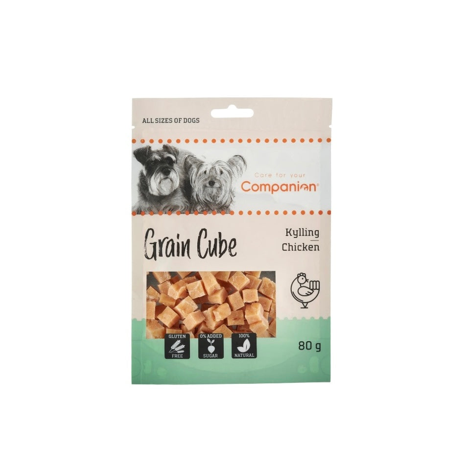 Companion Kylling Grain Cube    Stk
