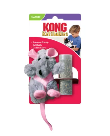 Kong Cat Refillables Catnip Rat