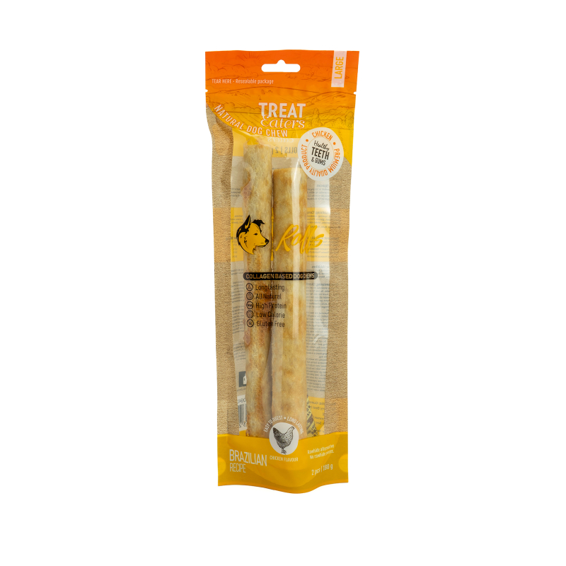 Langvarige Tyggeruller Til Hund  Treateaters  -pak 180g