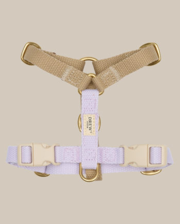 Lavender   Blød   Justerbar Hundesele Xs