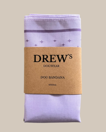 Lilac   Stilfuldt Hundebandana Til Mellem Og Store Hunde  Lilla  Lilac Lilla