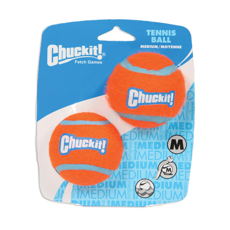 Chuckit  Tennis Ball  Medium   -pak