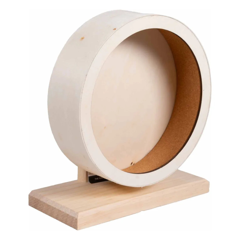 Hamsterhjul   Træ  21 Cm