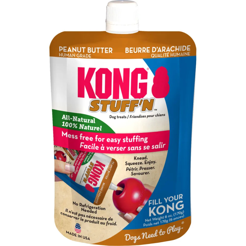 Kong Stuffn Peanutbutter  Fyld Til Legetøj  170