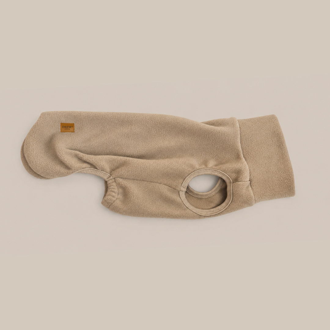 Kyoto Fleece Hundesweater Beige
