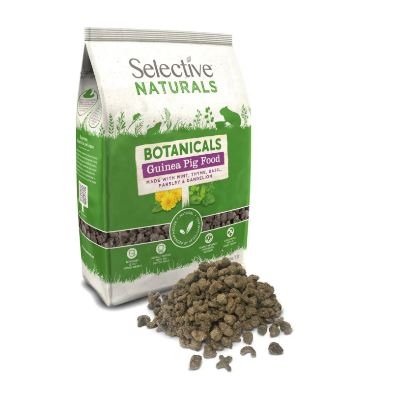 Marsvinefoder Med Urter Selective Botanicals Kg