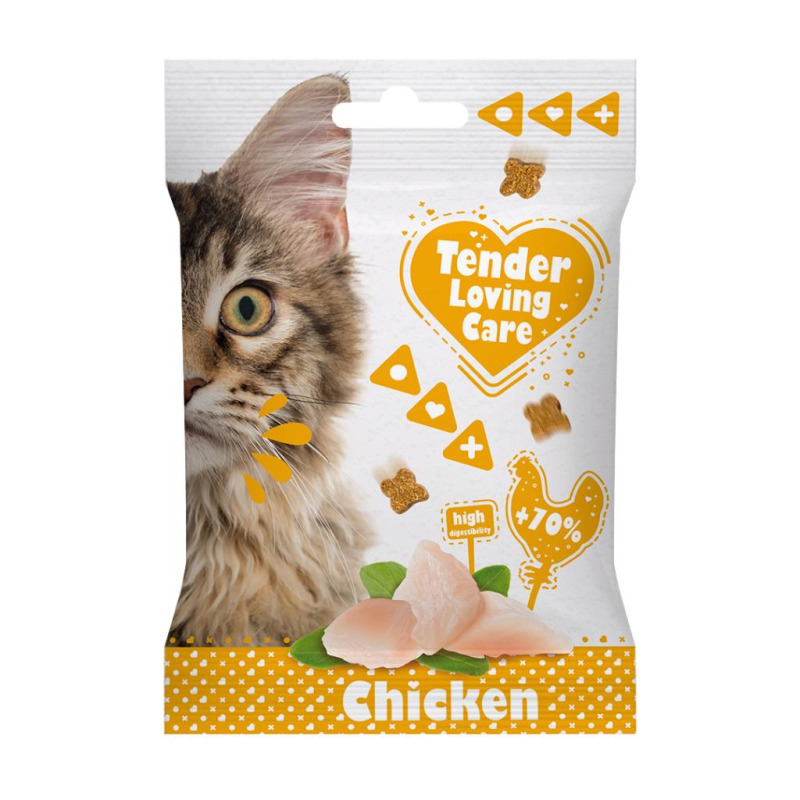 Tlc Soft Snack Med Kylling Til Katte 50 Gram